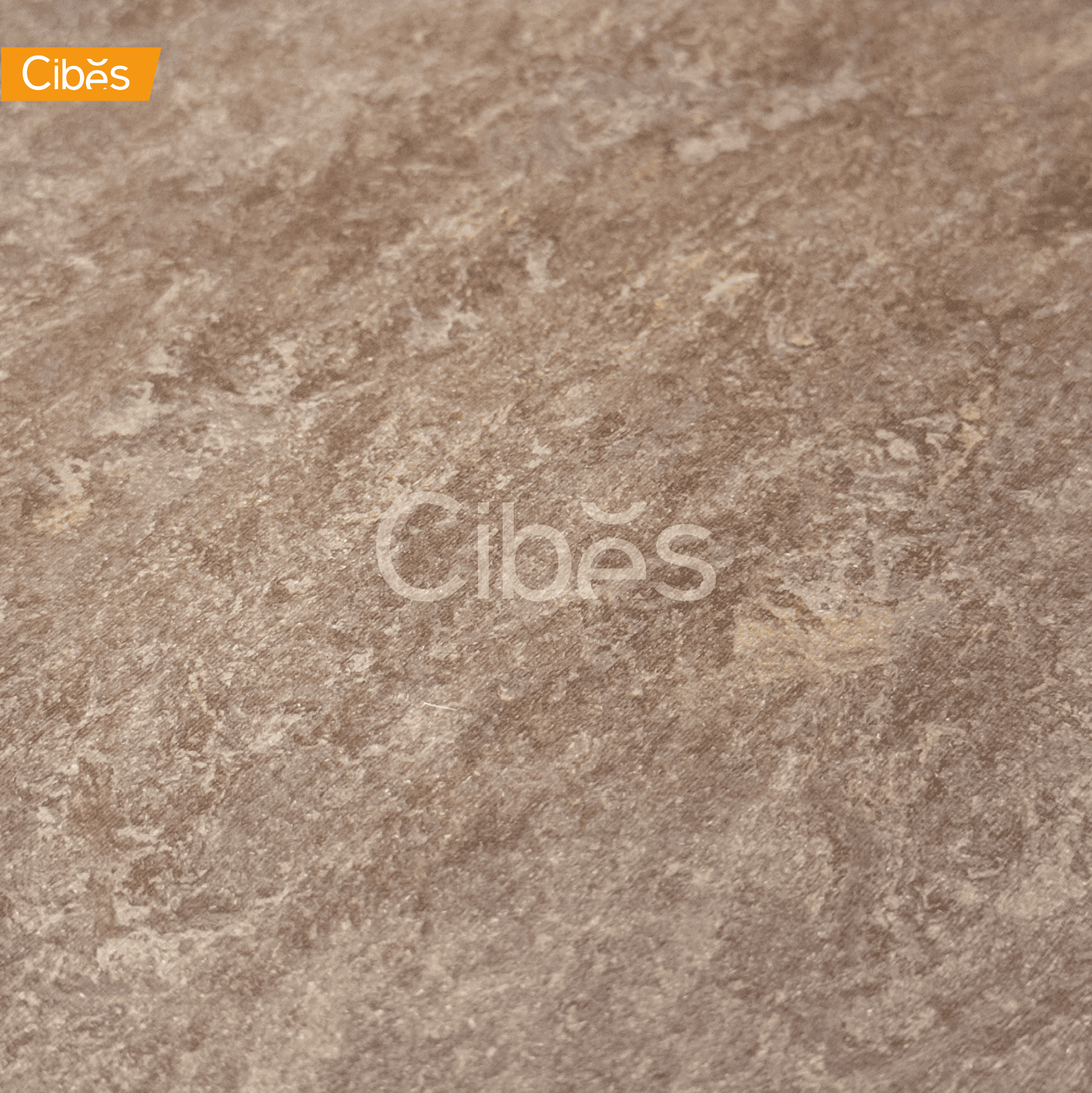 Sàn cabin thang máy Cibes Walnut Fresco tạo hiệu ứng vân đá tự nhiên, giúp không gian cabin trở nên sang trọng và hiện đại hơn